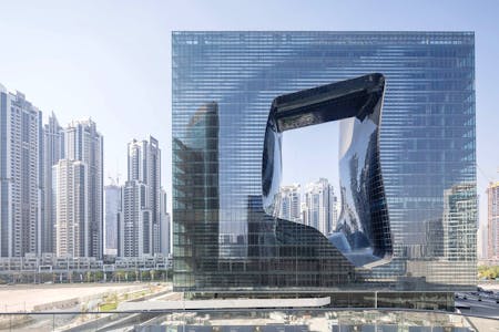 Image 37 of Opus Building Zaha Hadid LaurianGhinitoiu 2 6.jpg?auto=format%2Ccompress&fit=crop&ixlib=php 3.3 in Dubai joins C Guide - Cosentino