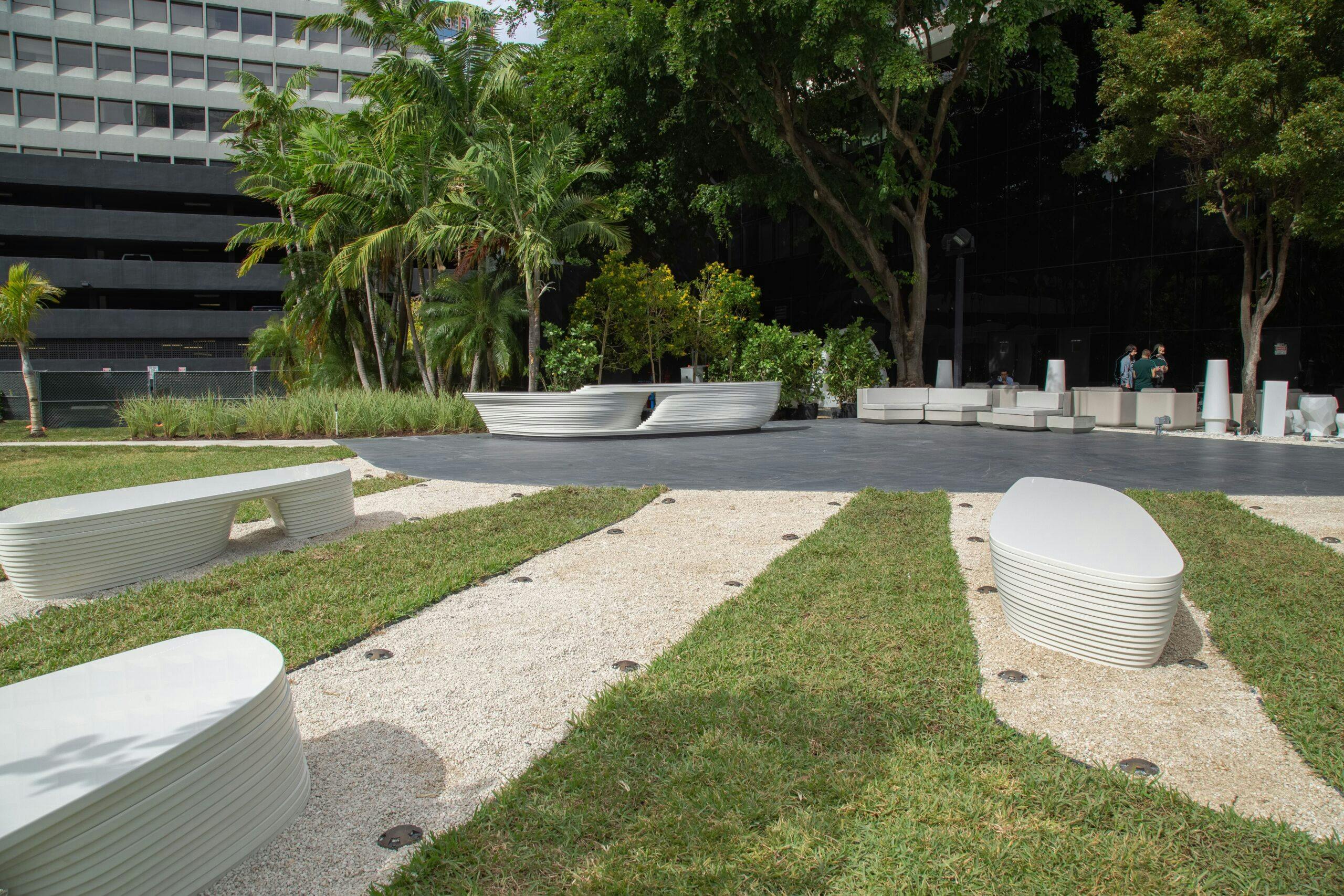 Image 38 of Speedforms in the Garden 1 1 2 scaled in Cosentino at CASACOR MIAMI 2018 - Cosentino