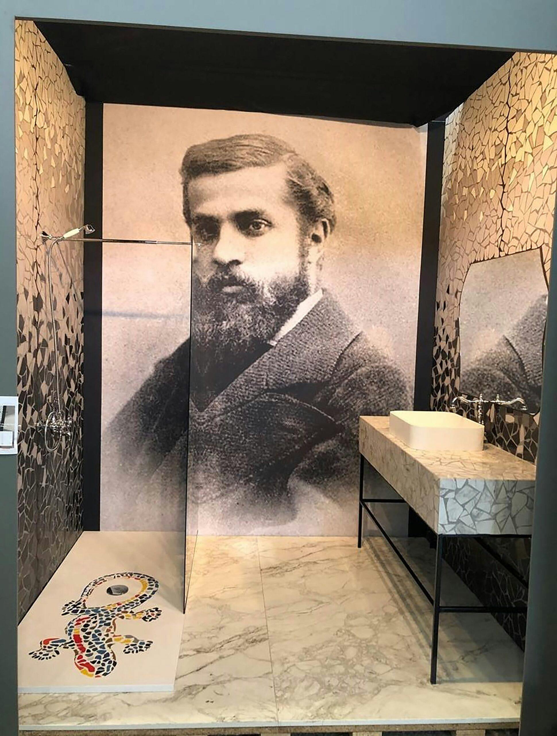 Image 34 of Stand Cosentino Cersaie 2019 1 1 1 scaled in The Cosentino Group debuts at Cersaie 2019 as part of the "Famous Bathrooms" exhibition - Cosentino