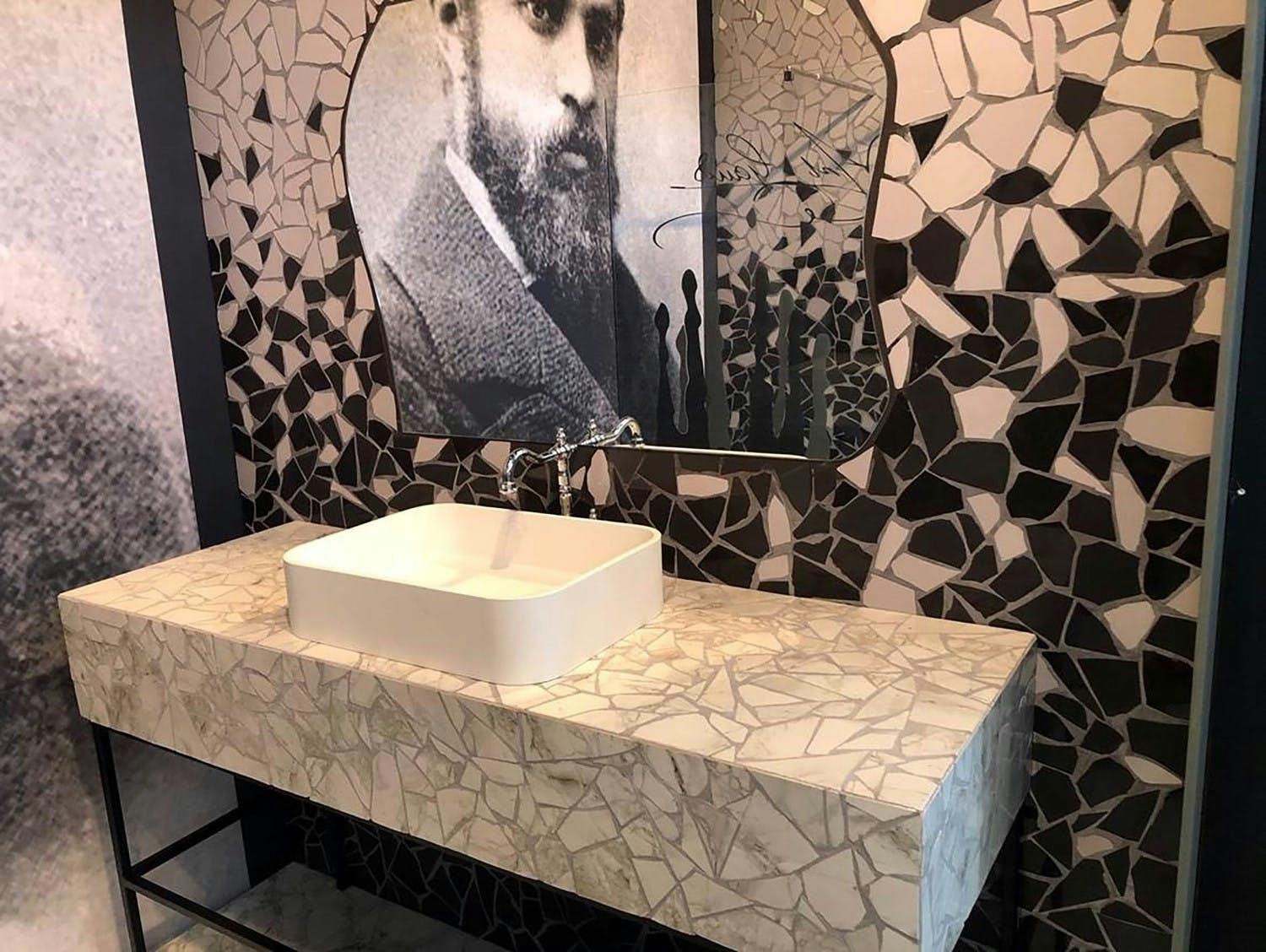 Image 33 of Stand Cosentino Cersaie 2019 2 baja 2 in The Cosentino Group debuts at Cersaie 2019 as part of the "Famous Bathrooms" exhibition - Cosentino