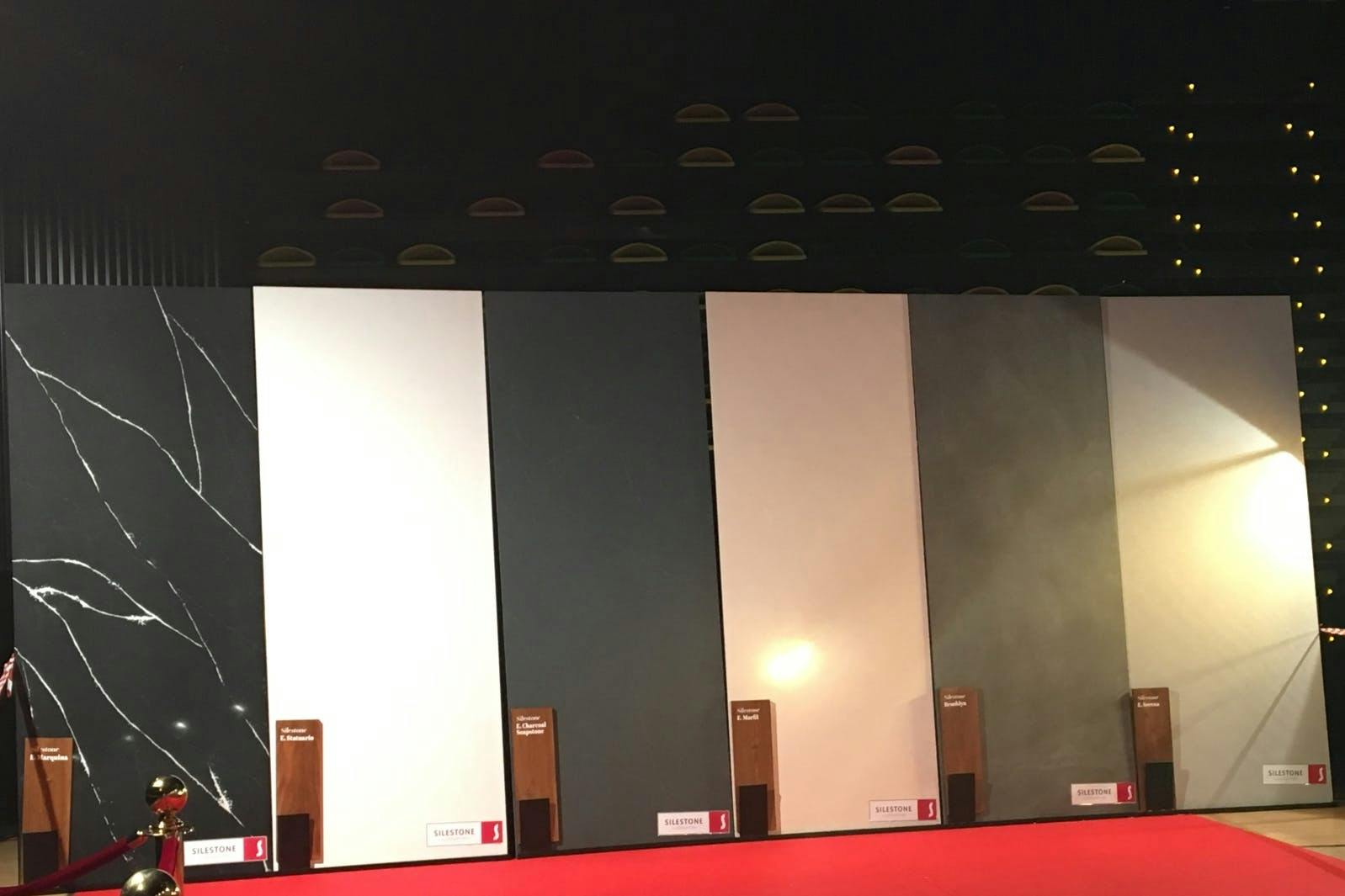 Image of Tablas Silestone en alfombra roja Premios Feroz 2019 2 1 1 - Cosentino Image of Tablas Silestone en alfombra roja Premios Feroz 2019 2 1 1 in Silestone® and 2019 Feroz Awards - Cosentino