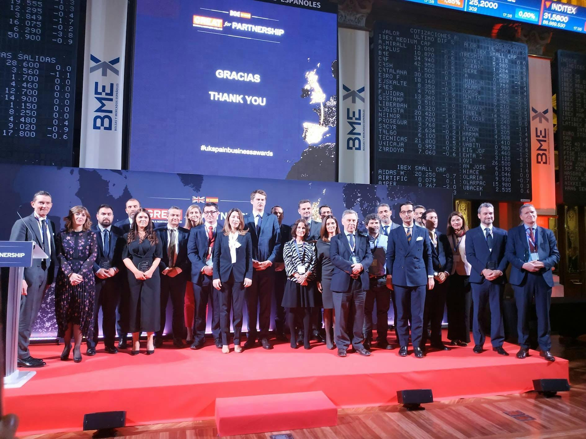 Cosentino receives British Embassy award - Cosentino foto familia ganadores UK Spain Awards low 1 | Cosentino