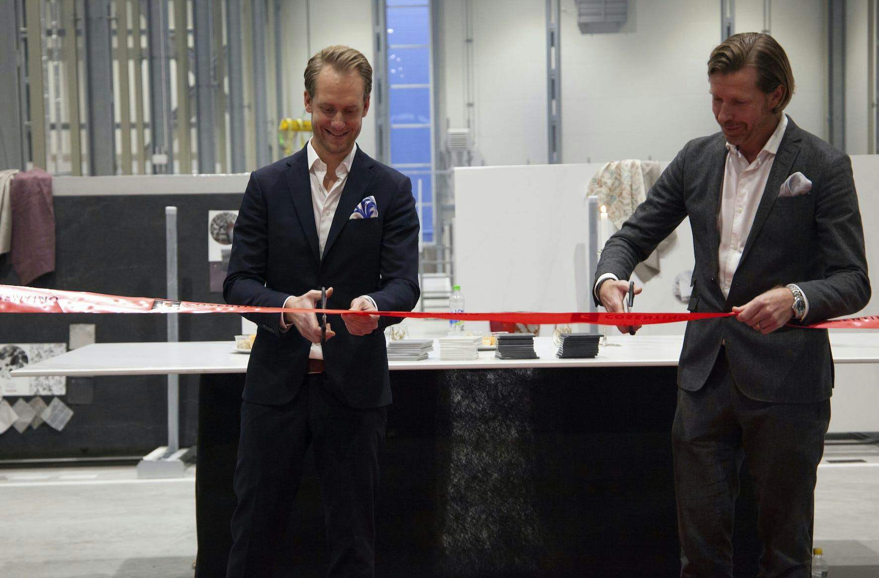 Image of inauguracion Cosentino Center Estocolmo 2 1 - Cosentino Image of inauguracion Cosentino Center Estocolmo 2 1 in Cosentino Group opens new "Centre" in Stockholm and celebrates the end of a year of strong growth in Europe - Cosentino