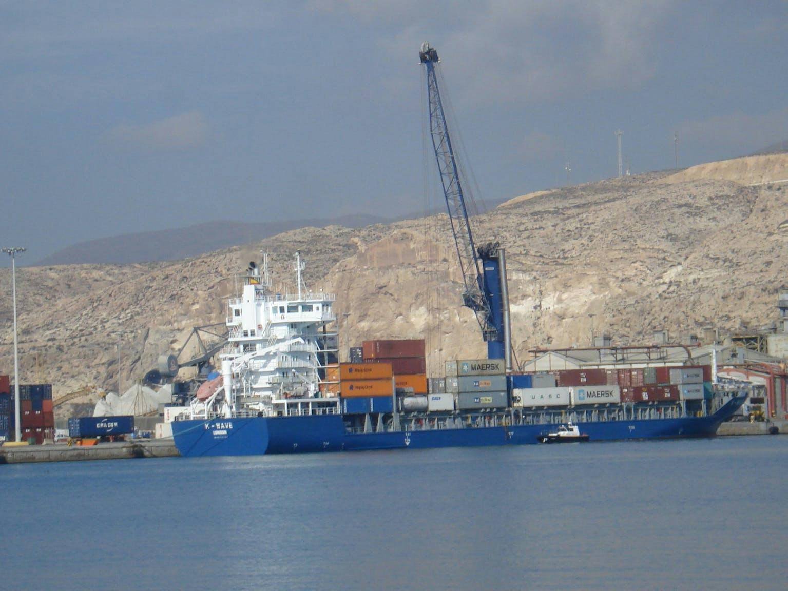 Image 34 of maersk cosentino puerto almeria 2 1 in Maersk launches operations, with Cosentino, at the Port of Almería - Cosentino