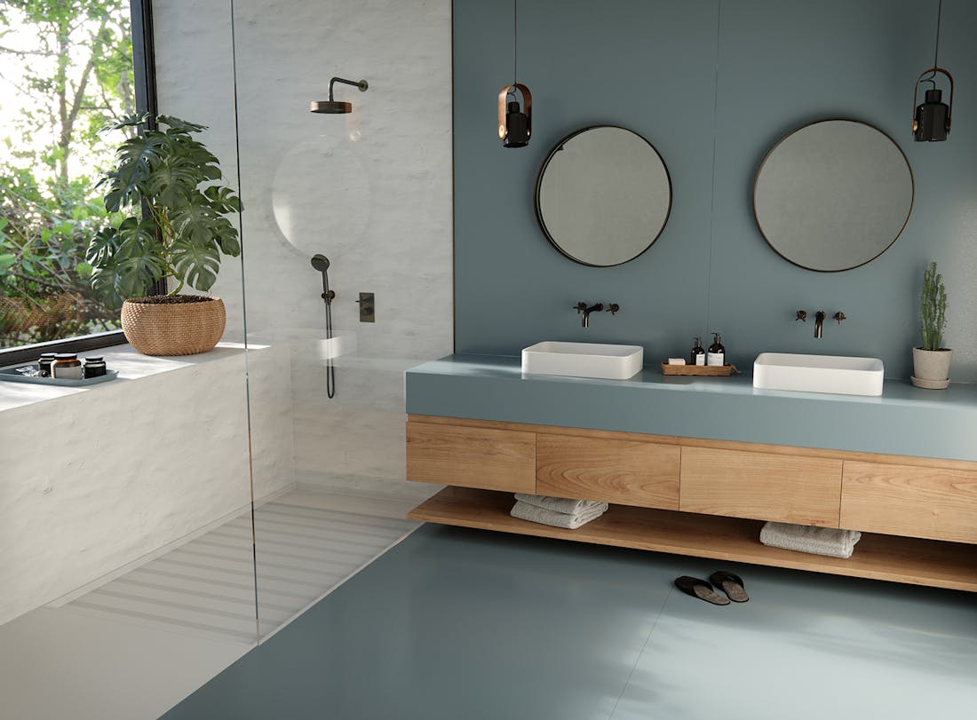 Image 35 of Silestone Sunlit Days Cala Blue Bathroom web.jpg?auto=format%2Ccompress&fit=crop&ixlib=php 3.3 in Sunlit Days by Silestone® is here - Cosentino