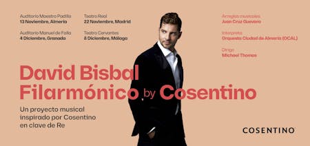 Image 38 of cartel DBFbyCosentino scaled.jpg?auto=format%2Ccompress&fit=crop&ixlib=php 3.3 in Cosentino and David Bisbal present an exclusive series of concerts - Cosentino