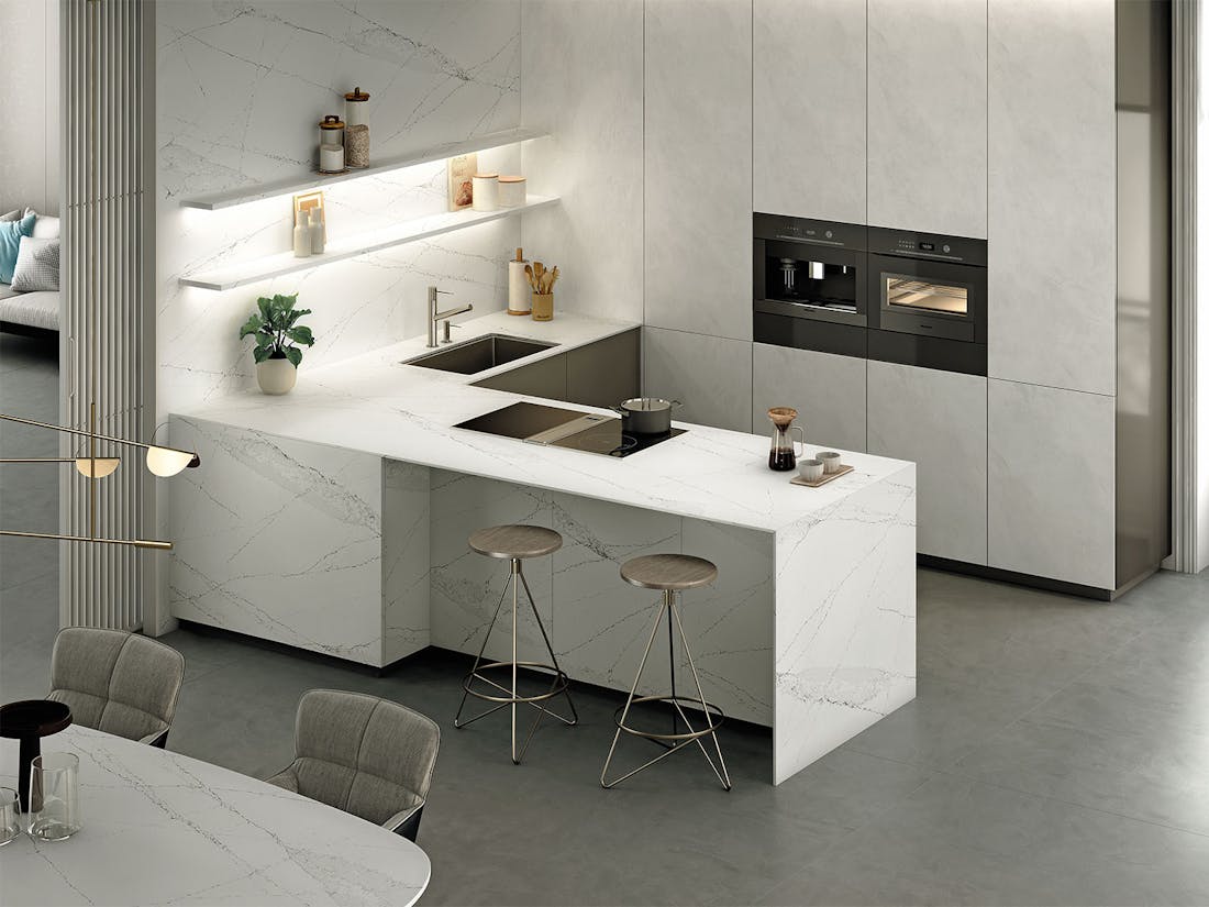 Image 32 of format Cosentino Silestone%C2%AEEthereal Haze Lifestyle01.jpg?auto=format%2Ccompress&fit=crop&ixlib=php 3.3 in Changing the world from the kitchen: 10 simple steps to save energy in your kitchen - Cosentino