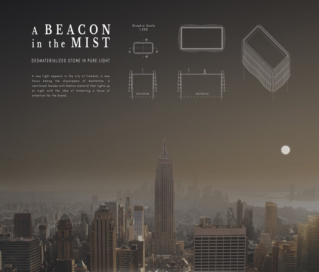Image 36 of A Beacon in the Mist resultado 40 accesit arch.jpg?auto=format%2Ccompress&fit=crop&ixlib=php 3.3 in Cosentino Design Challenge 16 announces its winners - Cosentino