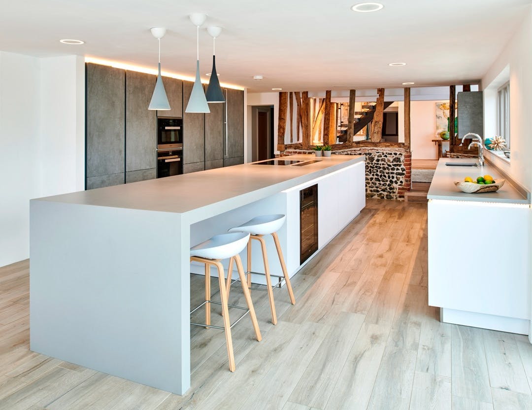 Silestone, mármol, Corian y 5 tipos más de encimera para tu cocina