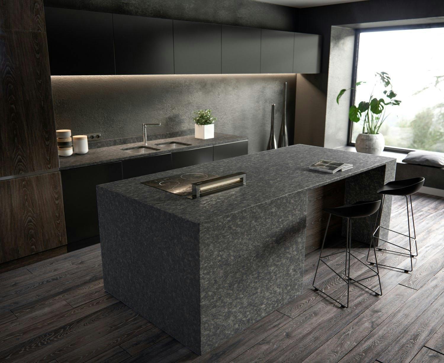 Image 41 of Sensa Kitchen Graphite Grey lr.jpg?auto=format%2Ccompress&ixlib=php 3.3 in Sensa | Worktops - Cosentino