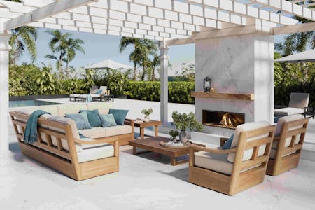 Image 36 of Marina Outdoor Fireplace and Flo 2 scaled.jpg?auto=format%2Ccompress&fit=crop&ixlib=php 3.3 in Cosentino hosts the ICFF talks panel "Outdoor living, the ultimate amenity" - Cosentino