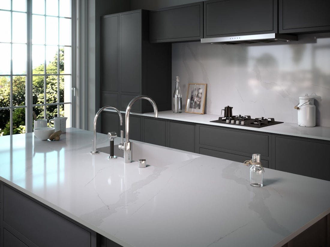 Image 38 of Silestone Kitchen Europea Classic Calatta.jpg?auto=format%2Ccompress&fit=crop&ixlib=php 3.3 in Choose a white worktop that will never go out of style - Cosentino