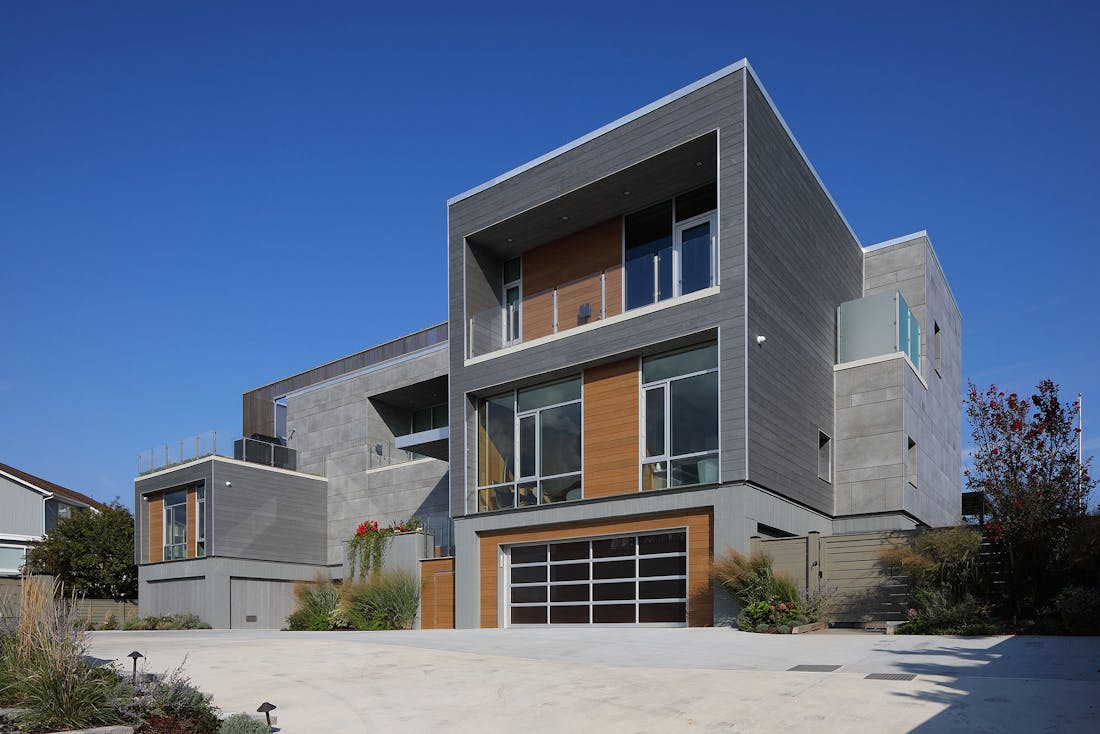 This stunning Long Beach Island home offers unobstructed views of the ocean
