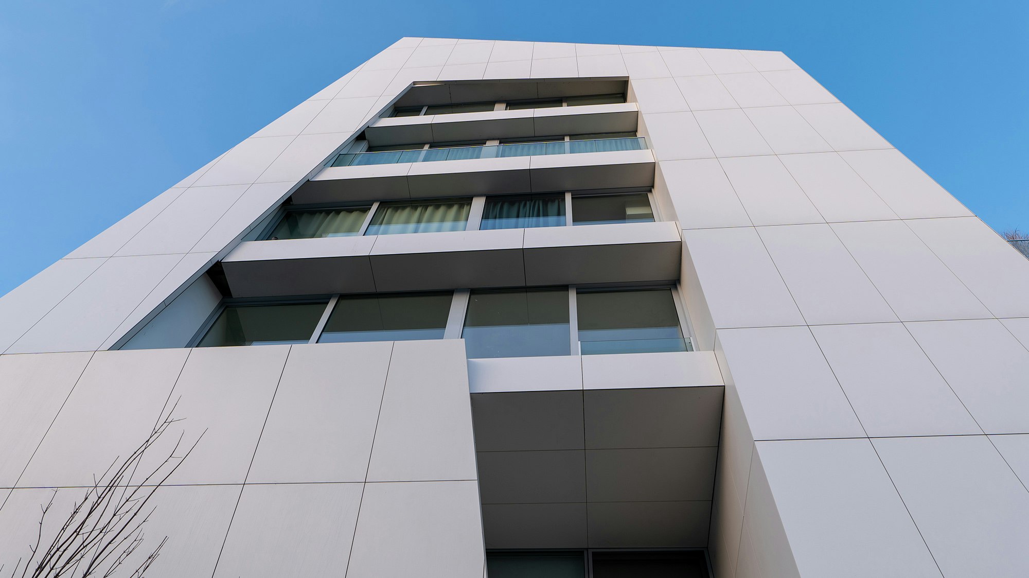 Facade cladding of the future for MeuseView in Visé - Cosentino