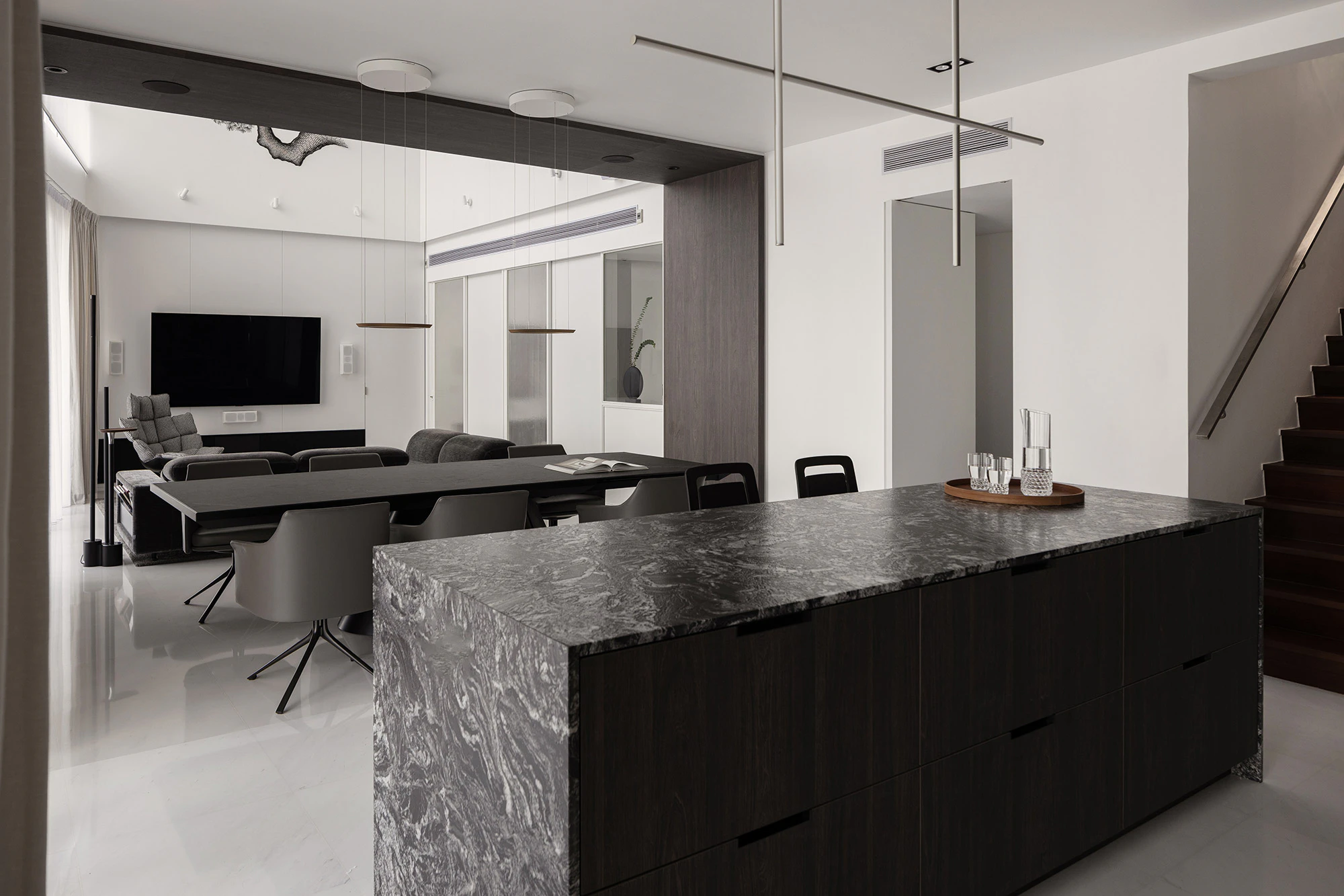 Beautiful view of Dynamic Barr Hart Penthouse Material
