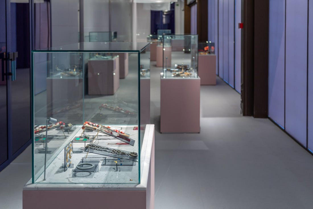 Silestone applications for museum and exhibition design