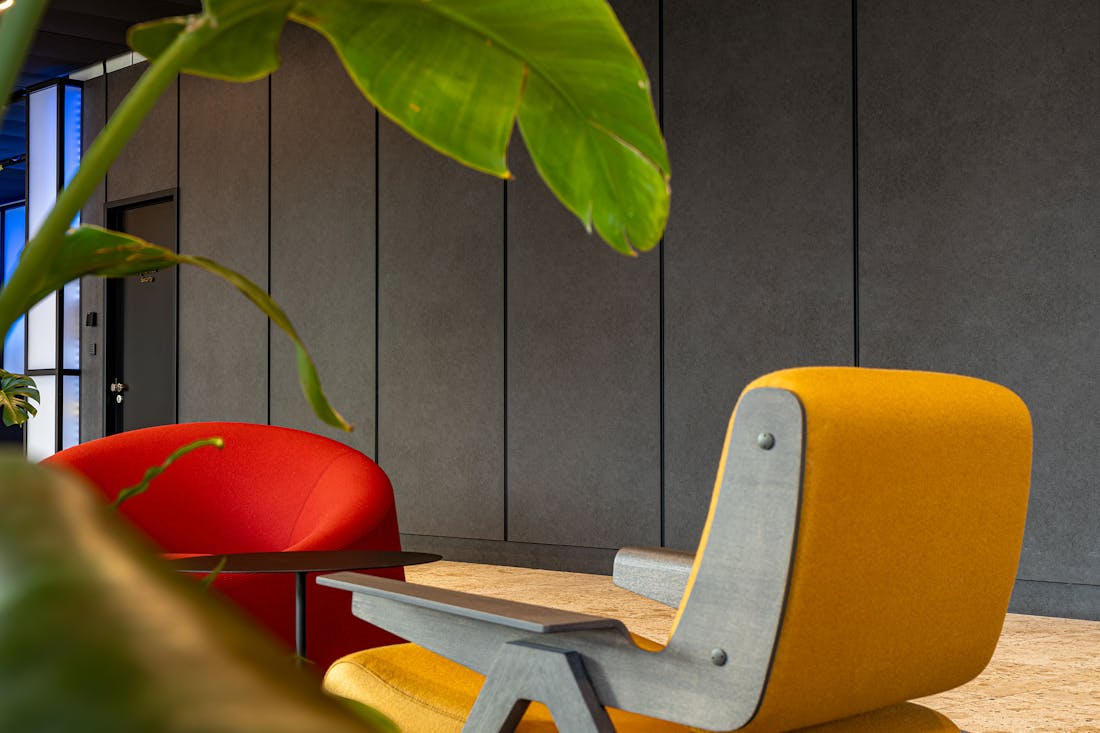 The new, polished image of the New Hanza offices in Riga - Cosentino