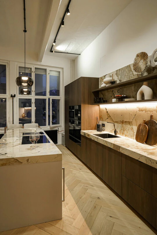 Picture of Elegance and functionality in an industrial-style loft apartment in ...