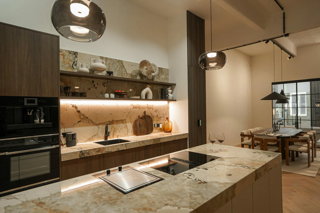 Image showcasing Elegance and functionality in an industrial-style loft apartment in ...