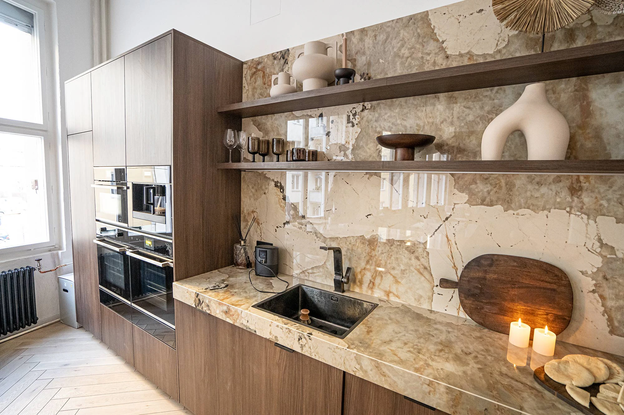Elegance and functionality in an industrial-style loft apartment in ...