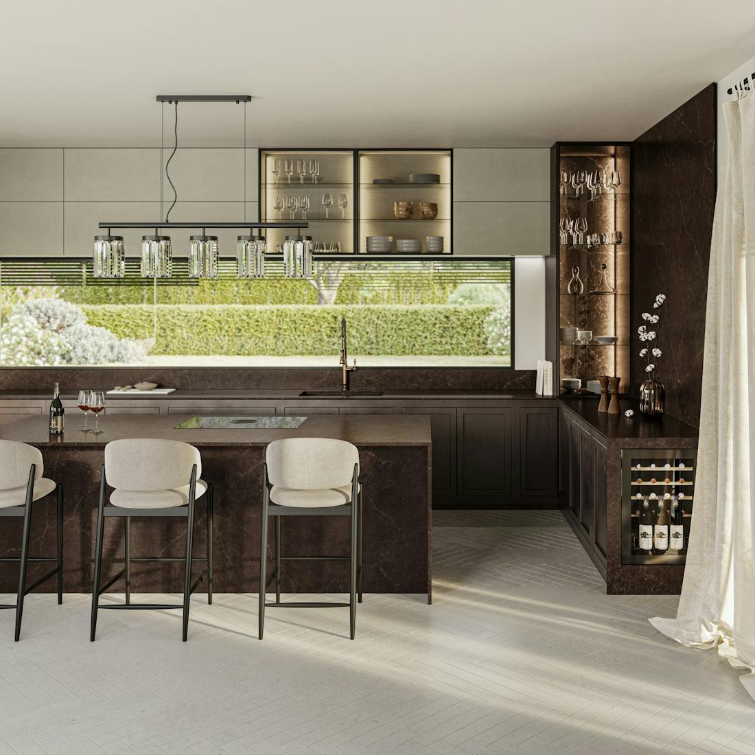 Silestone XM European Kitchen - Le Chic Boheme - Chateau Brown 2 Image 48 of Silestone XM European Kitchen Le Chic Boheme Chateau Brown 2.jpg?auto=format%2Ccompress&fit=crop&ixlib=php 3.3 in Cosentino merges Parisian sophistication and bohemian flair in Le Chic Bohème by Silestone®XM - Cosentino