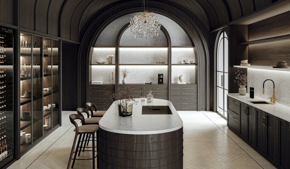 Silestone XM European Kitchen - Le Chic Boheme - Riviere Rose 1 V2 Image 44 of Silestone XM European Kitchen Le Chic Boheme Riviere Rose 1 V2 e1724238391448.jpg?auto=format%2Ccompress&fit=crop&ixlib=php 3.3 in Discover sustainable luxury with Silestone XM and its new collection - Cosentino