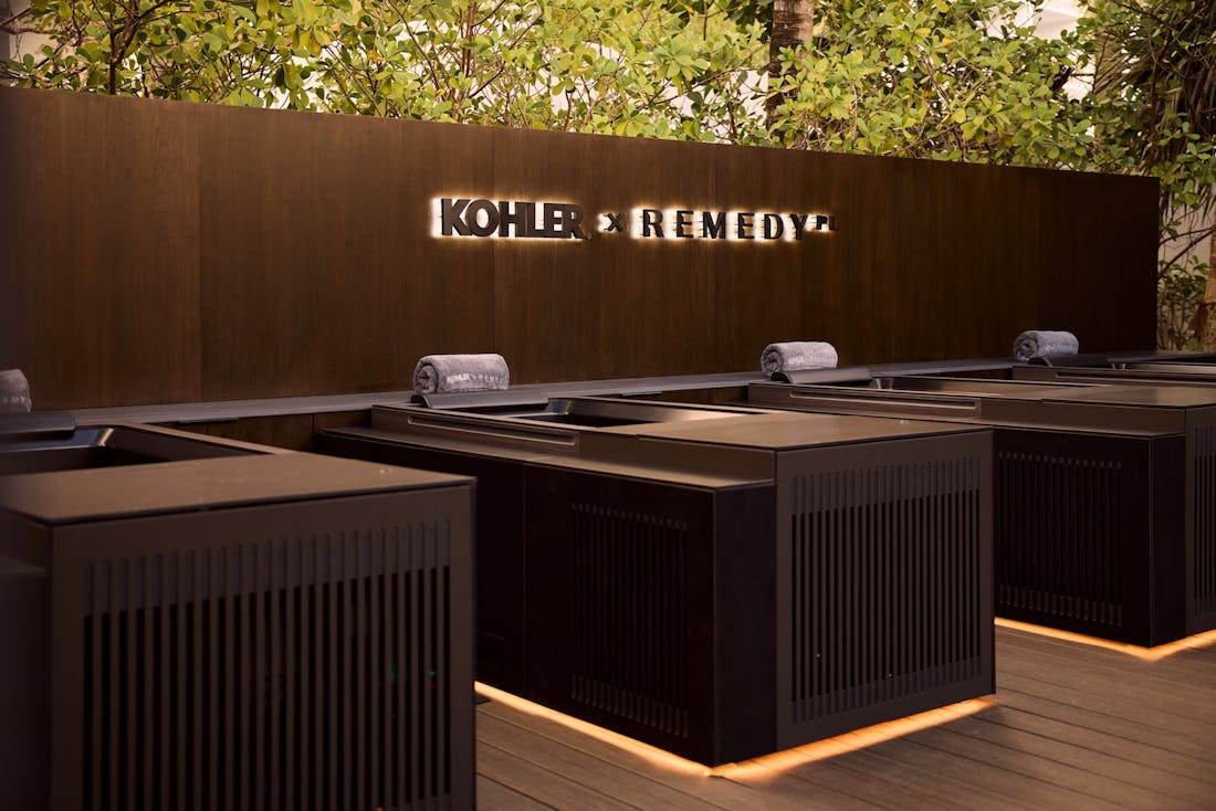 Kohler x Remedy Place_Cosentino Dekton 4 Image 45 of Kohler x Remedy Place Cosentino Dekton 4.jpg?auto=format%2Ccompress&fit=crop&ixlib=php 3.3 in Cosentino Highlights Sustainability and Wellness in Design at Miami Art Week 2024 - Cosentino